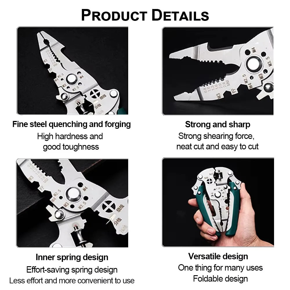 PROWIRE™ MULTIFUNCTIONAL ELECTRICIAN PLIERS