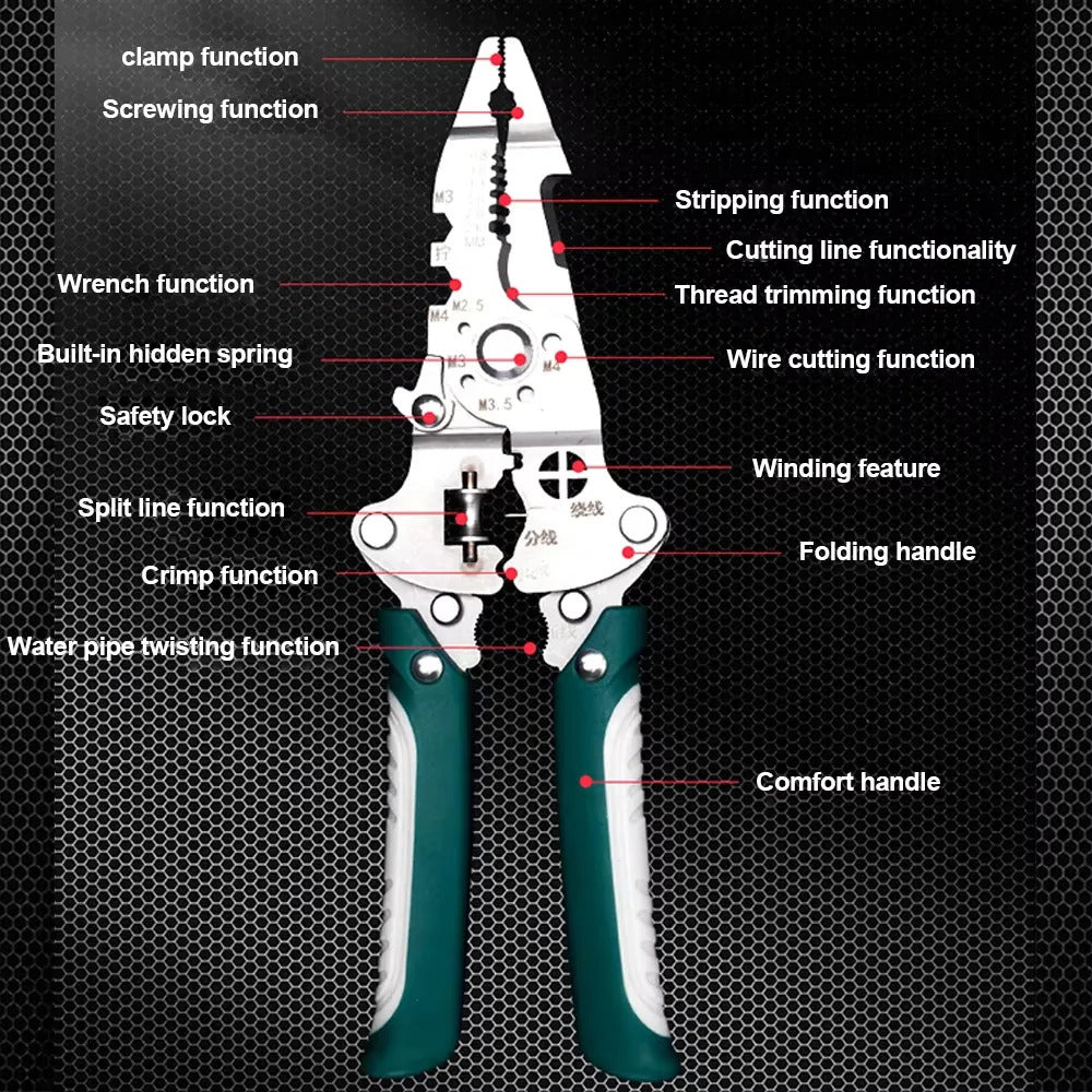PROWIRE™ MULTIFUNCTIONAL ELECTRICIAN PLIERS
