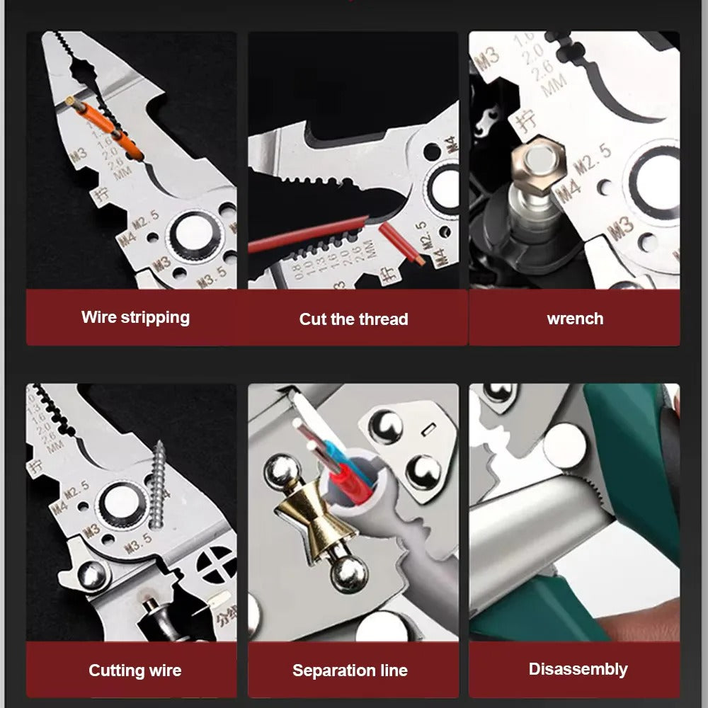 PROWIRE™ MULTIFUNCTIONAL ELECTRICIAN PLIERS